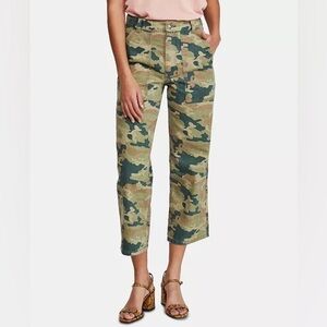 Free People Remy Camouflage printed Capri